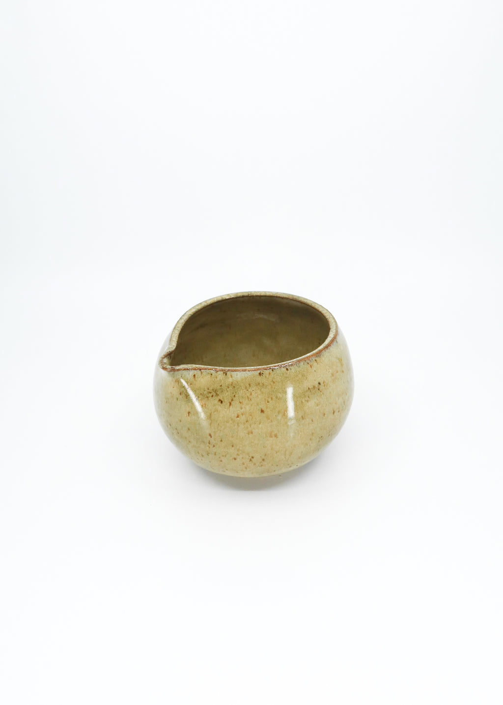 The Ceramic Matcha Bowl - Moss