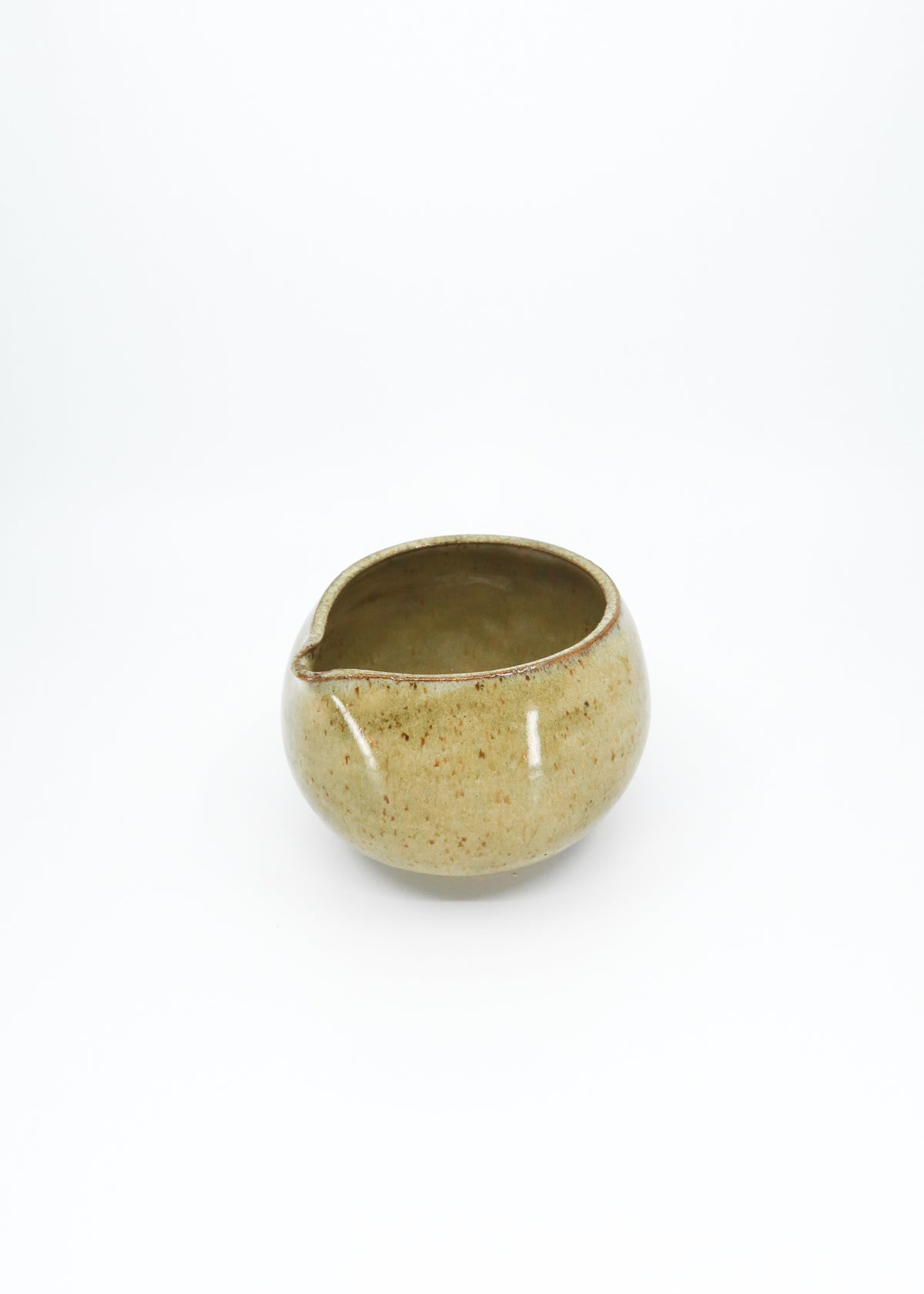 The Ceramic Matcha Bowl - Moss