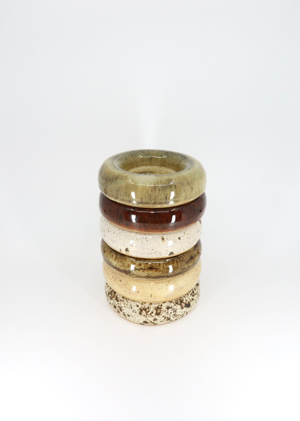 The Ceramic Bubble Plate - Caramel