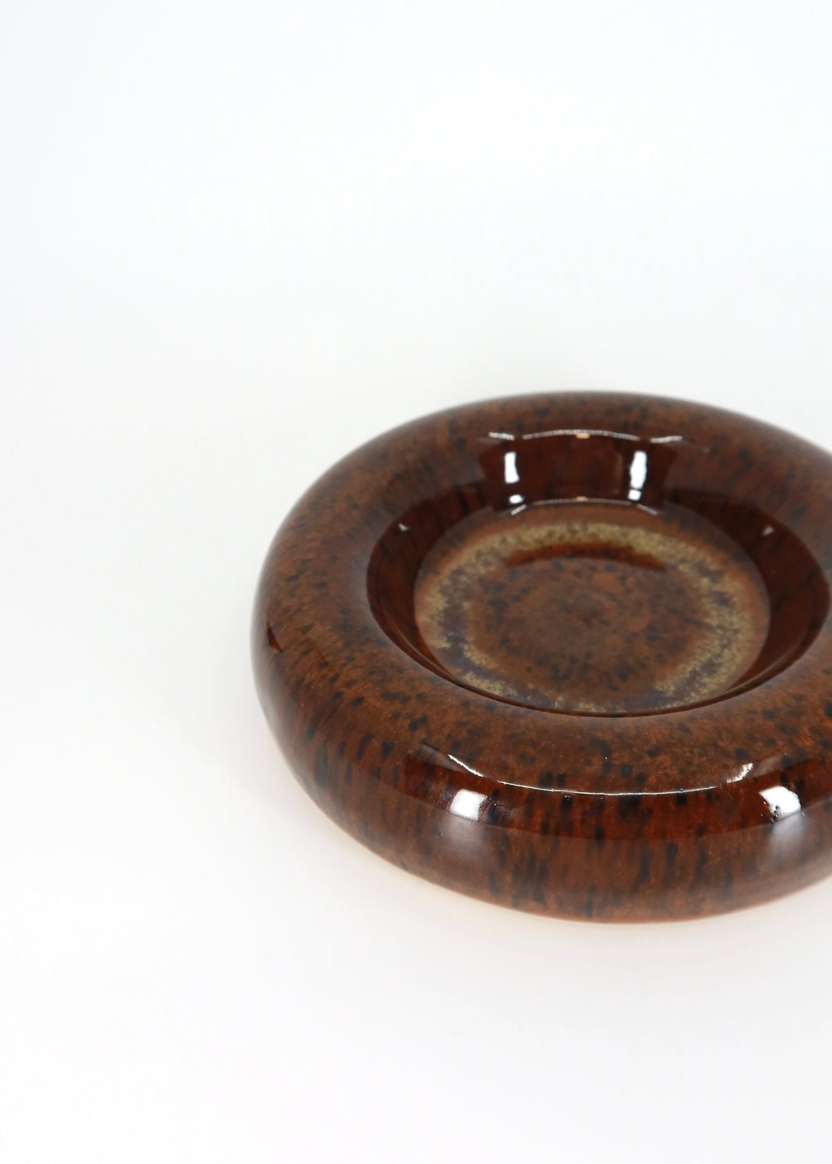 The Ceramic Bubble Plate - Espresso