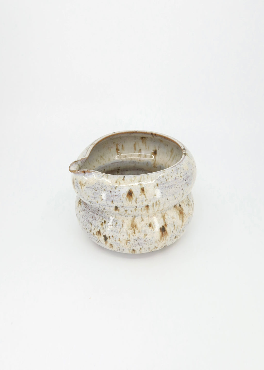 The Ceramic Bubbly Matcha Bowl - Birch