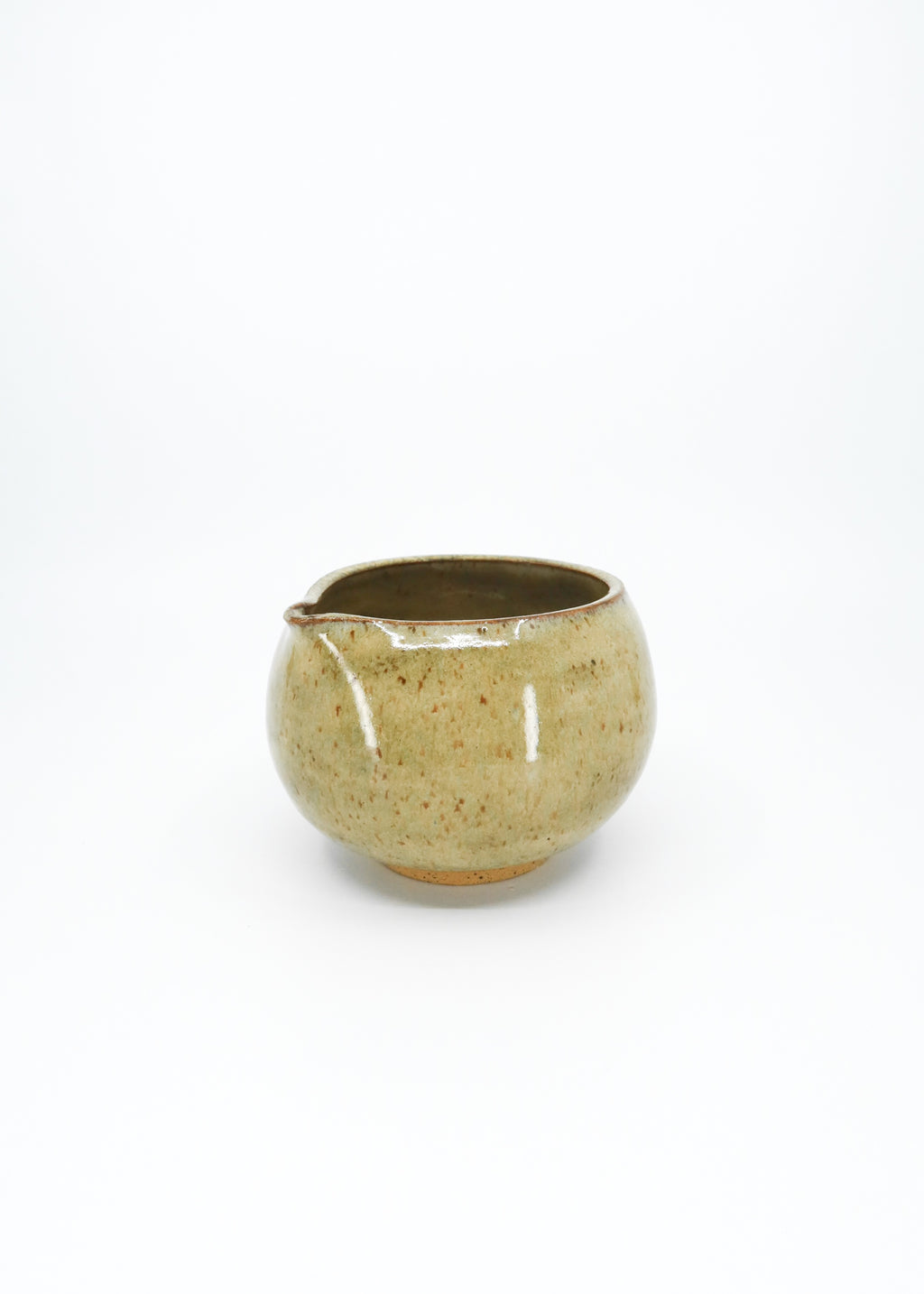 The Ceramic Matcha Bowl - Moss