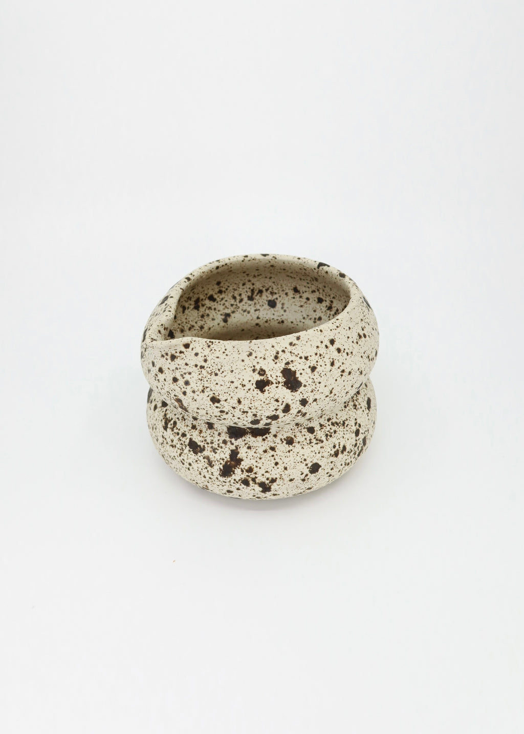 The Ceramic Bubbly Matcha Bowl - Speckle