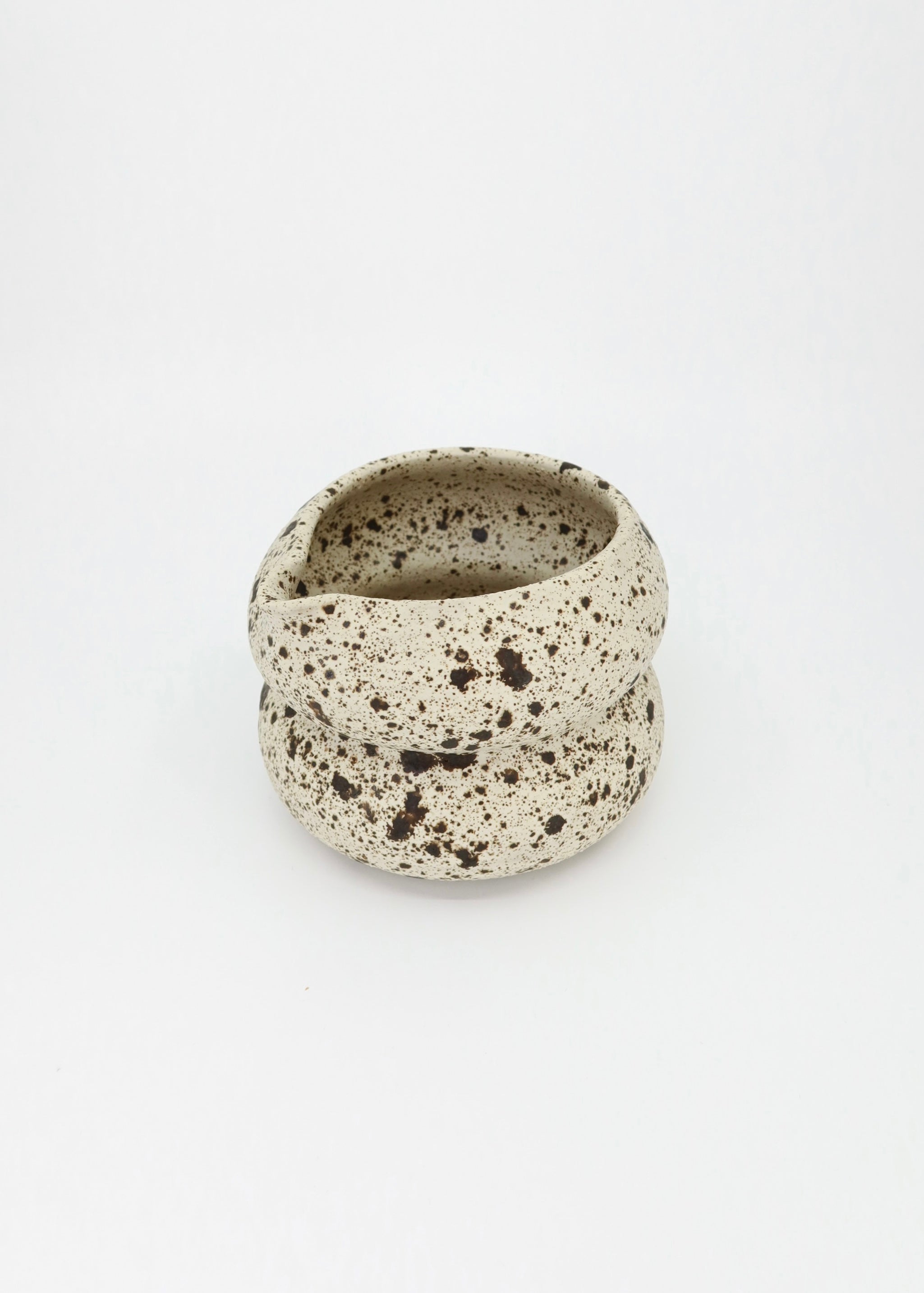 The Ceramic Bubbly Matcha Bowl - Speckle