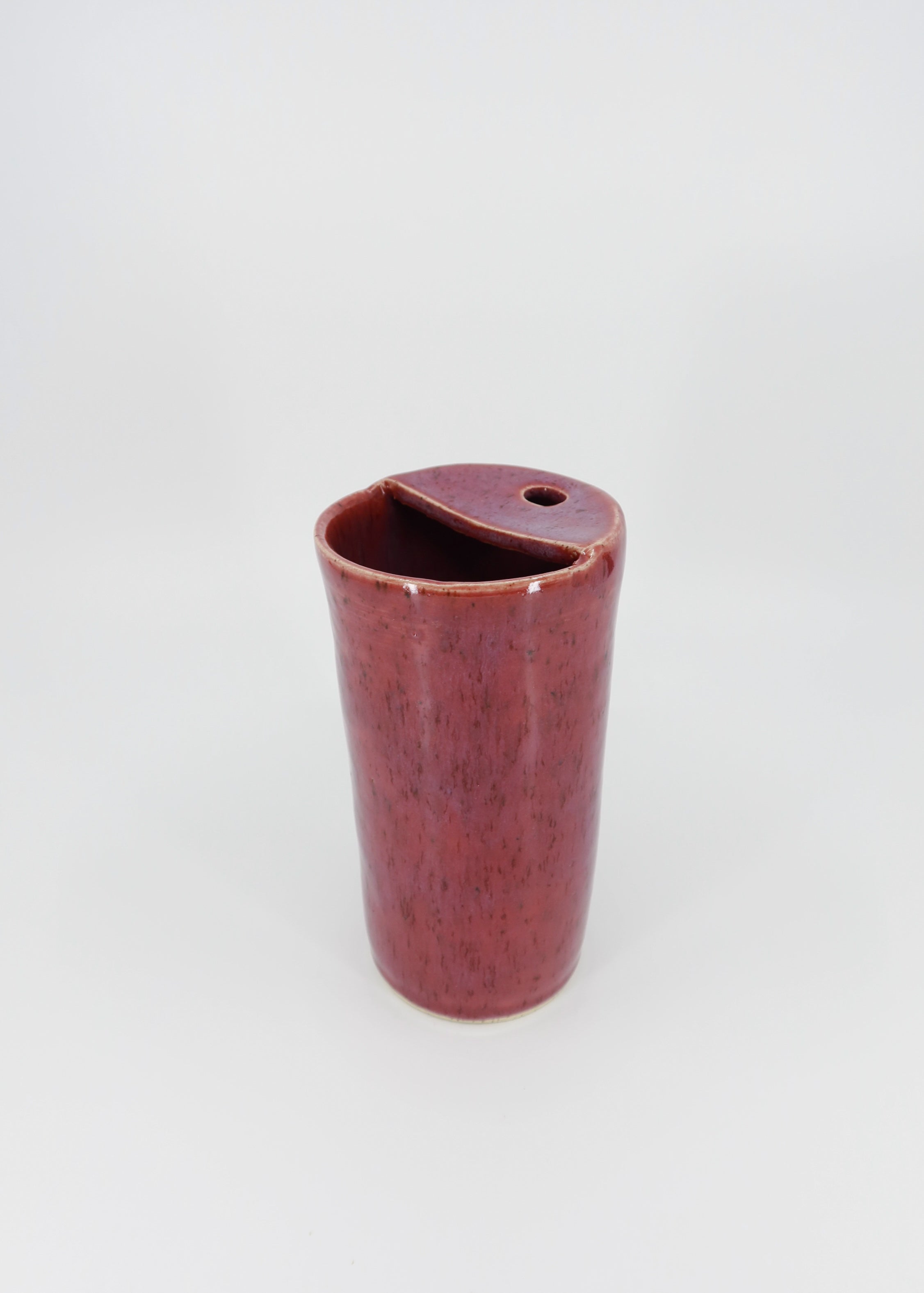 The Ceramic Travel Mug - Raspberry