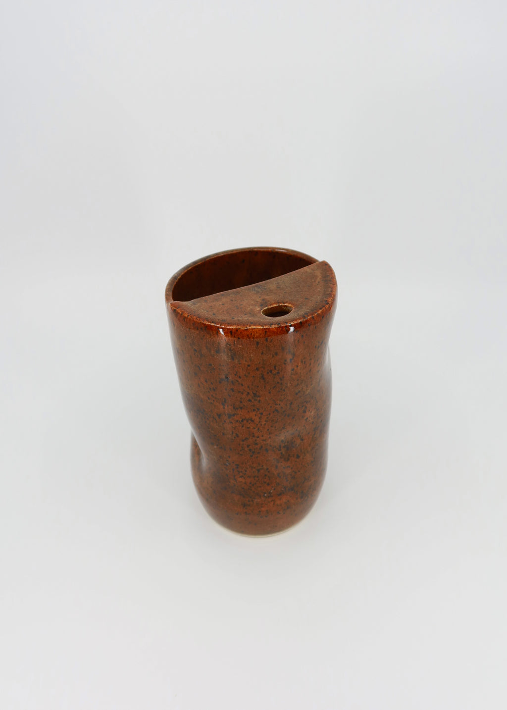 The Ceramic Pinch Travel Mug - Tortoise