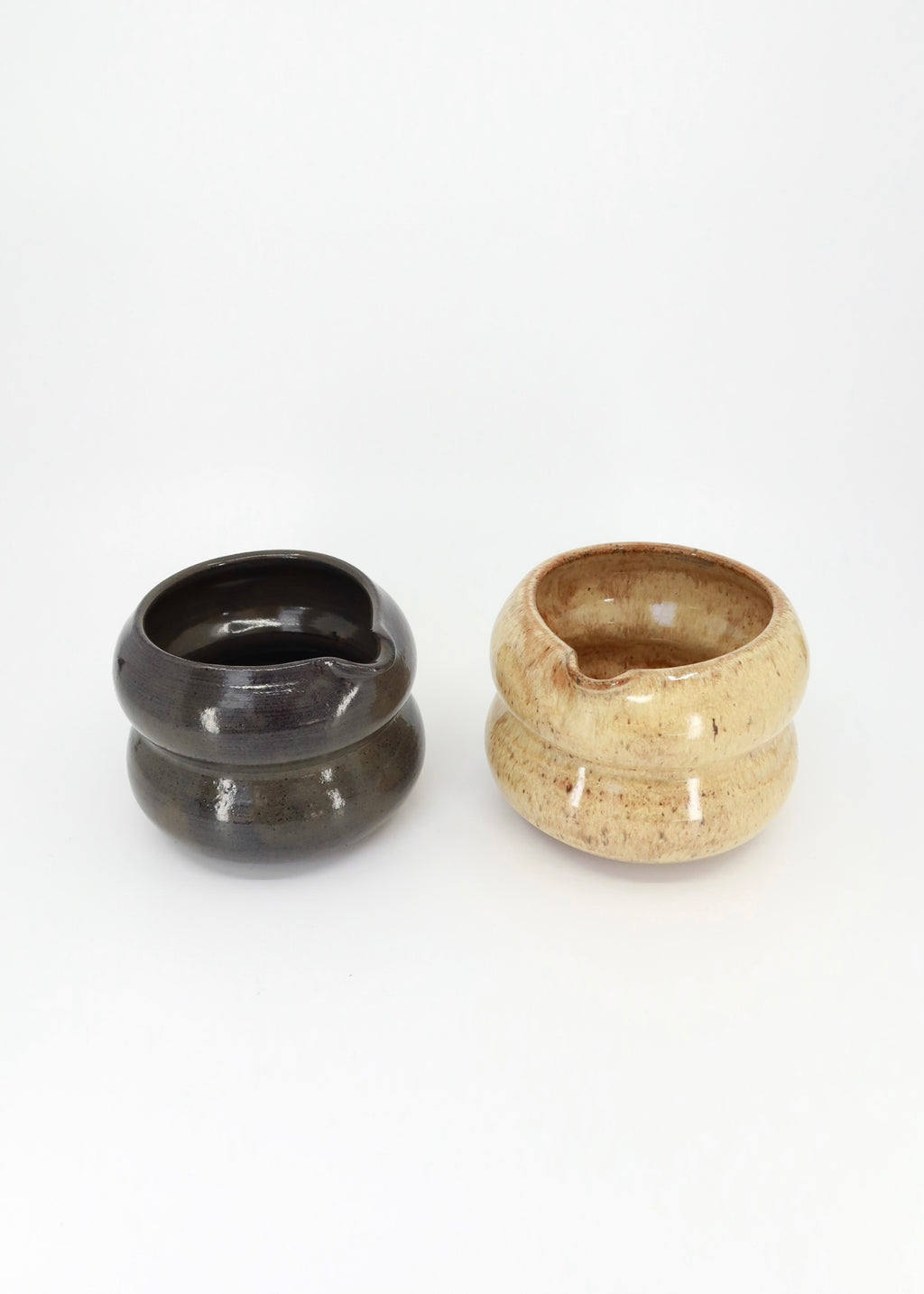 The Ceramic Bubbly Matcha Bowl - Smoke