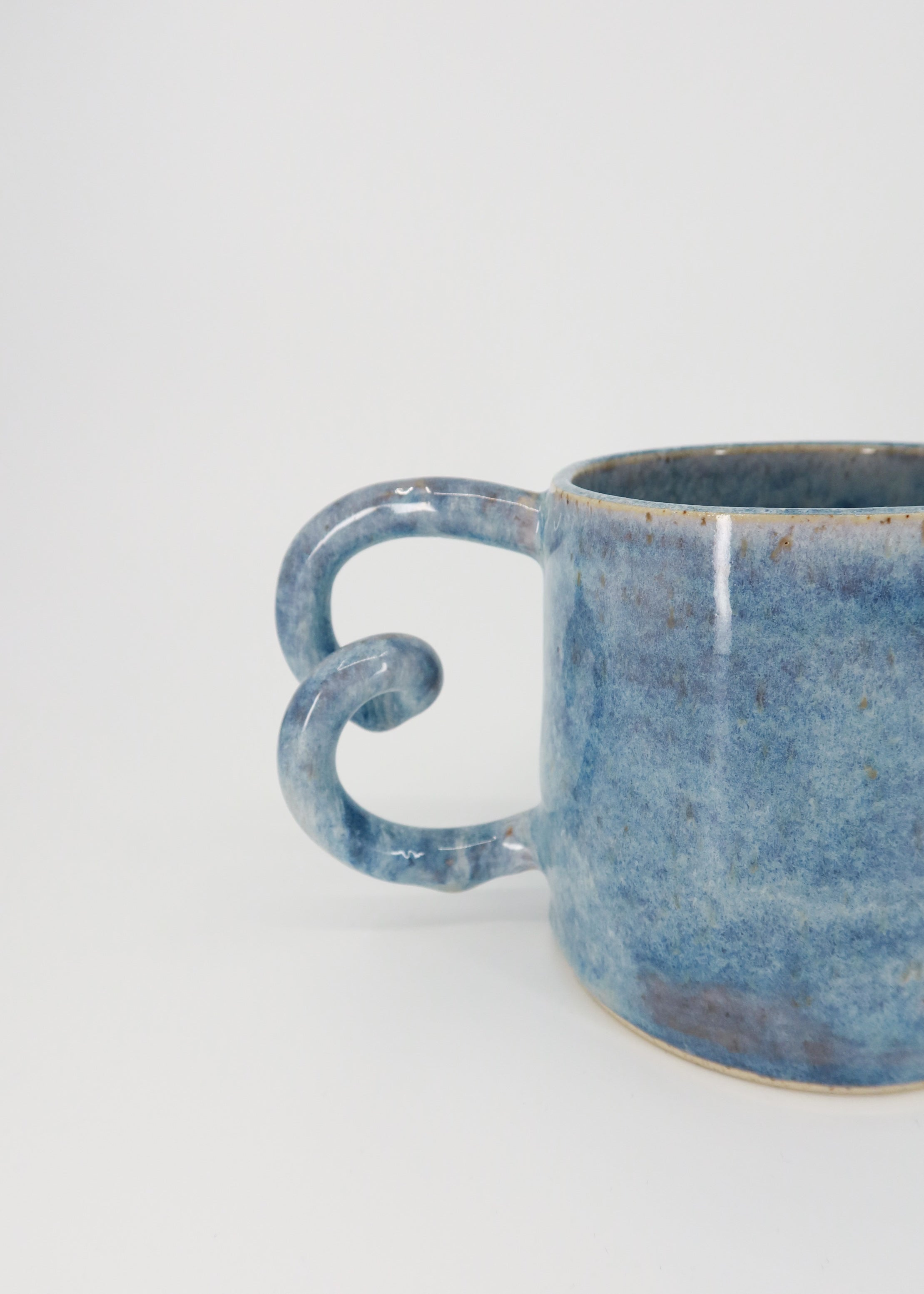 The Ceramic Twirly Mug - Sky