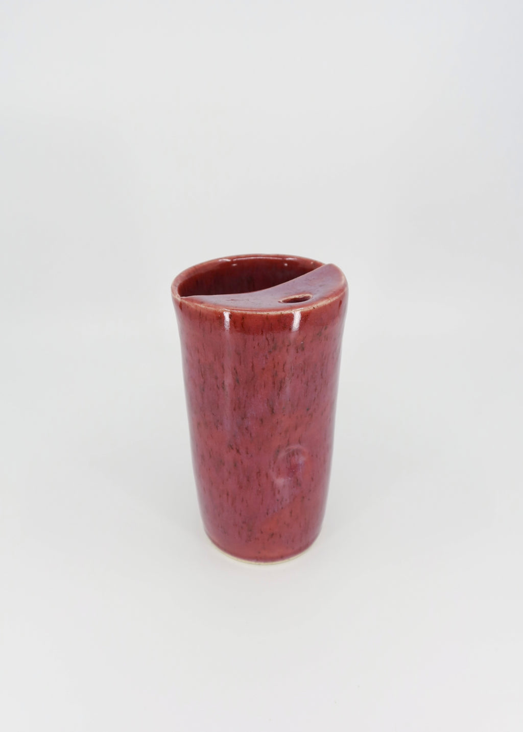 The Ceramic Travel Mug - Raspberry