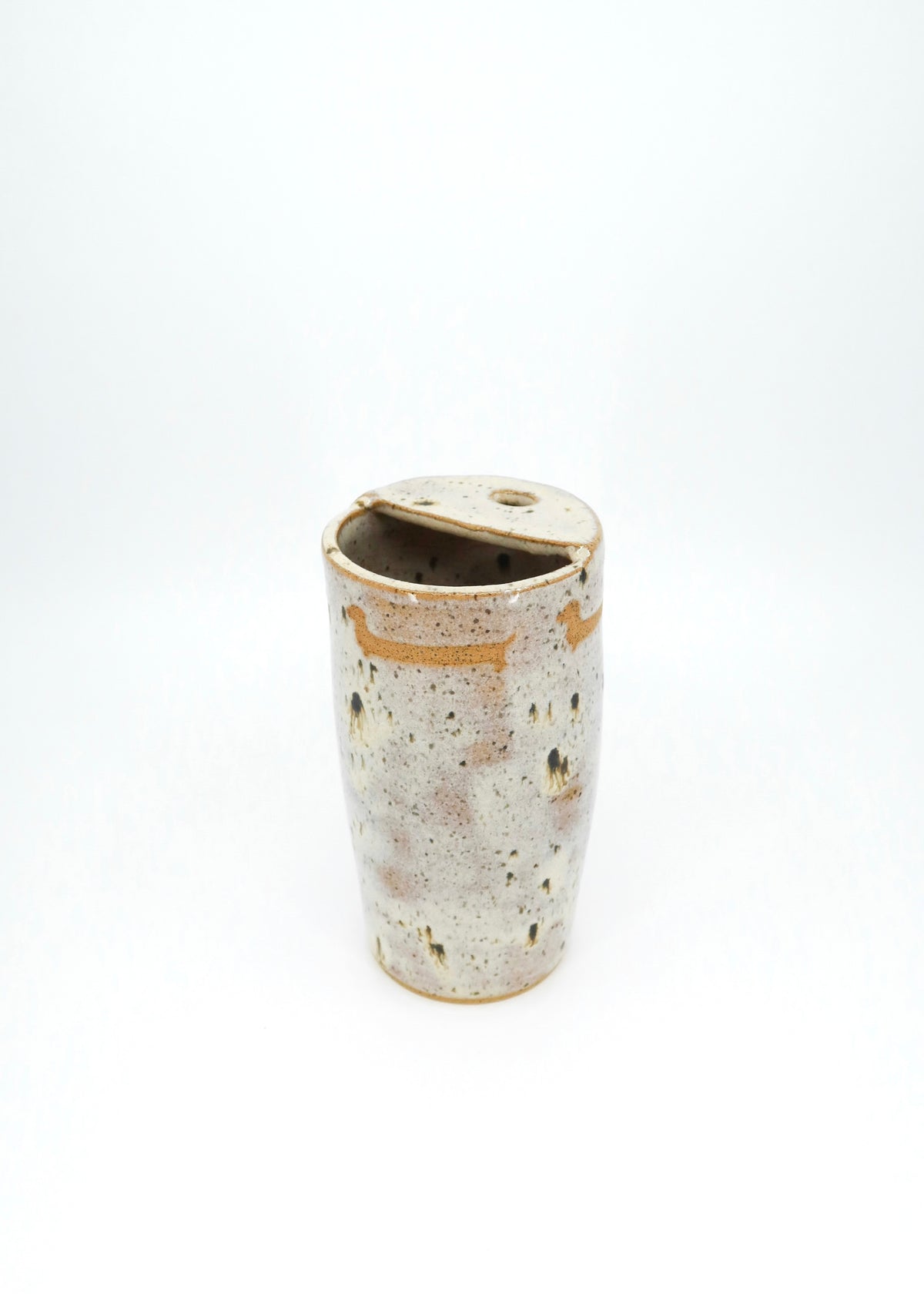 The Ceramic Doxie Travel Mug - Birch