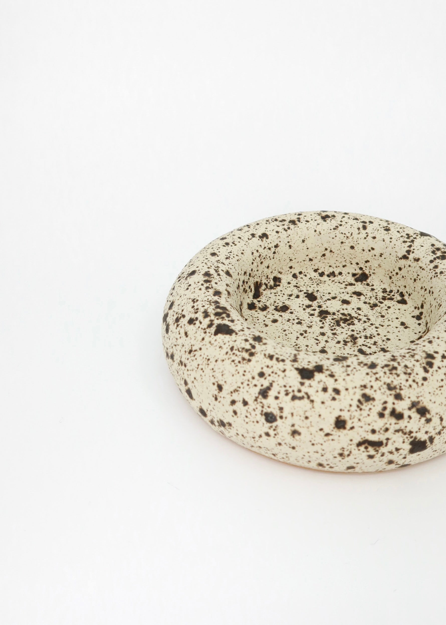The Ceramic Bubble Plate - Speckle
