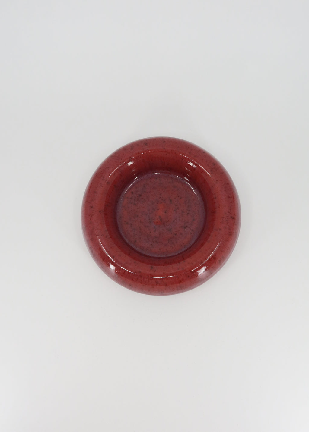 The Ceramic Bubble Plate - Raspberry