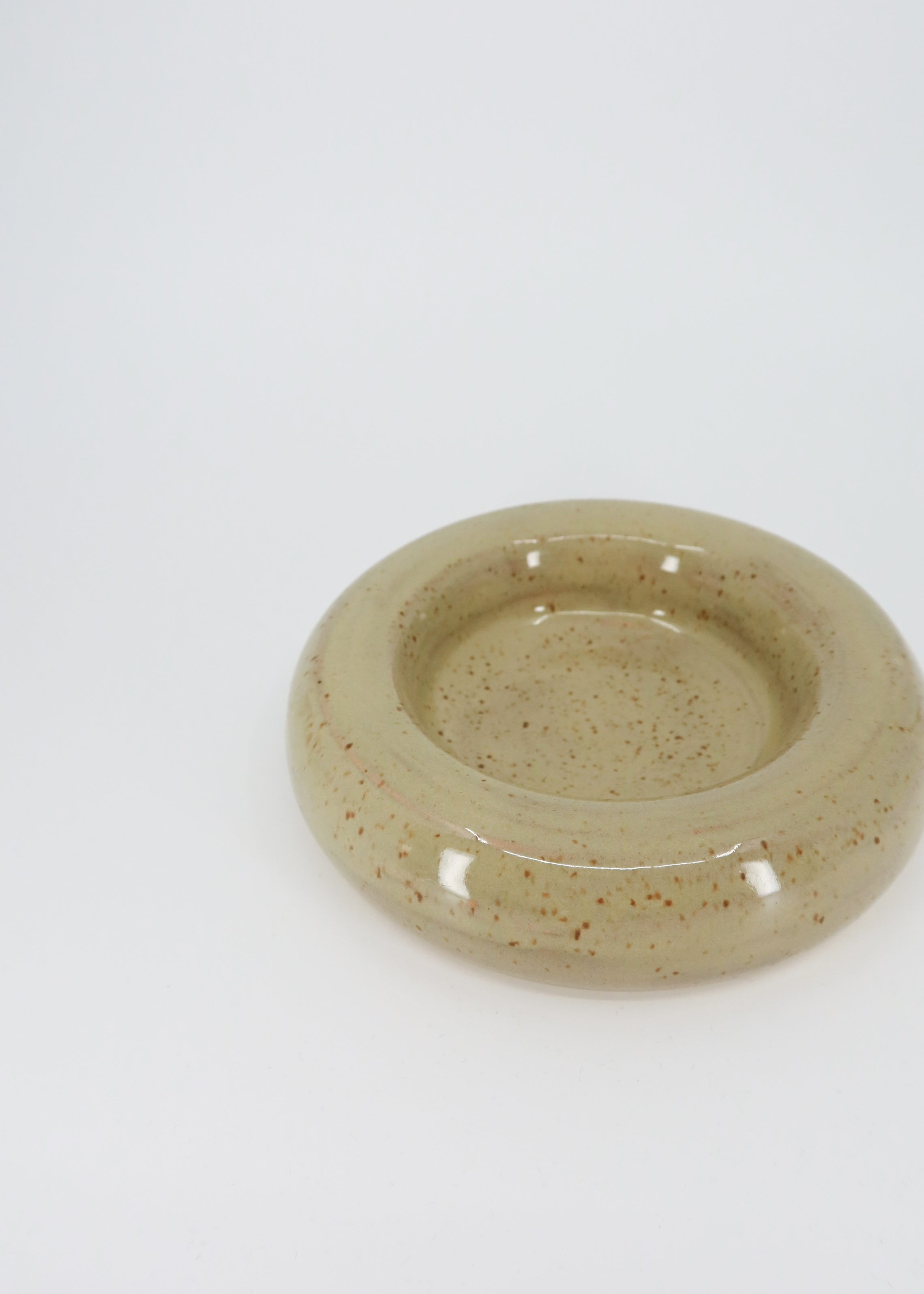 The Ceramic Bubble Plate - Toasted Sage