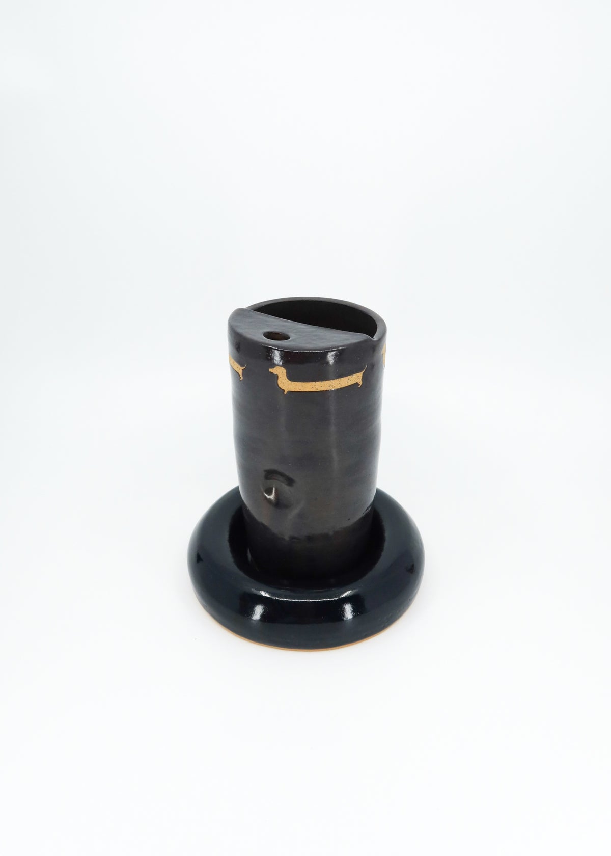 The Ceramic Bubble Plate - Onyx