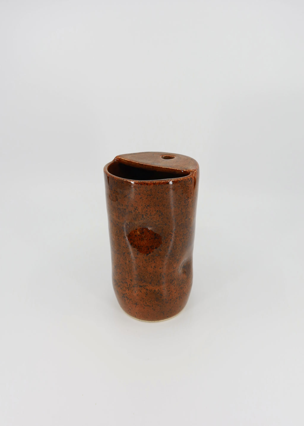 The Ceramic Pinch Travel Mug - Tortoise