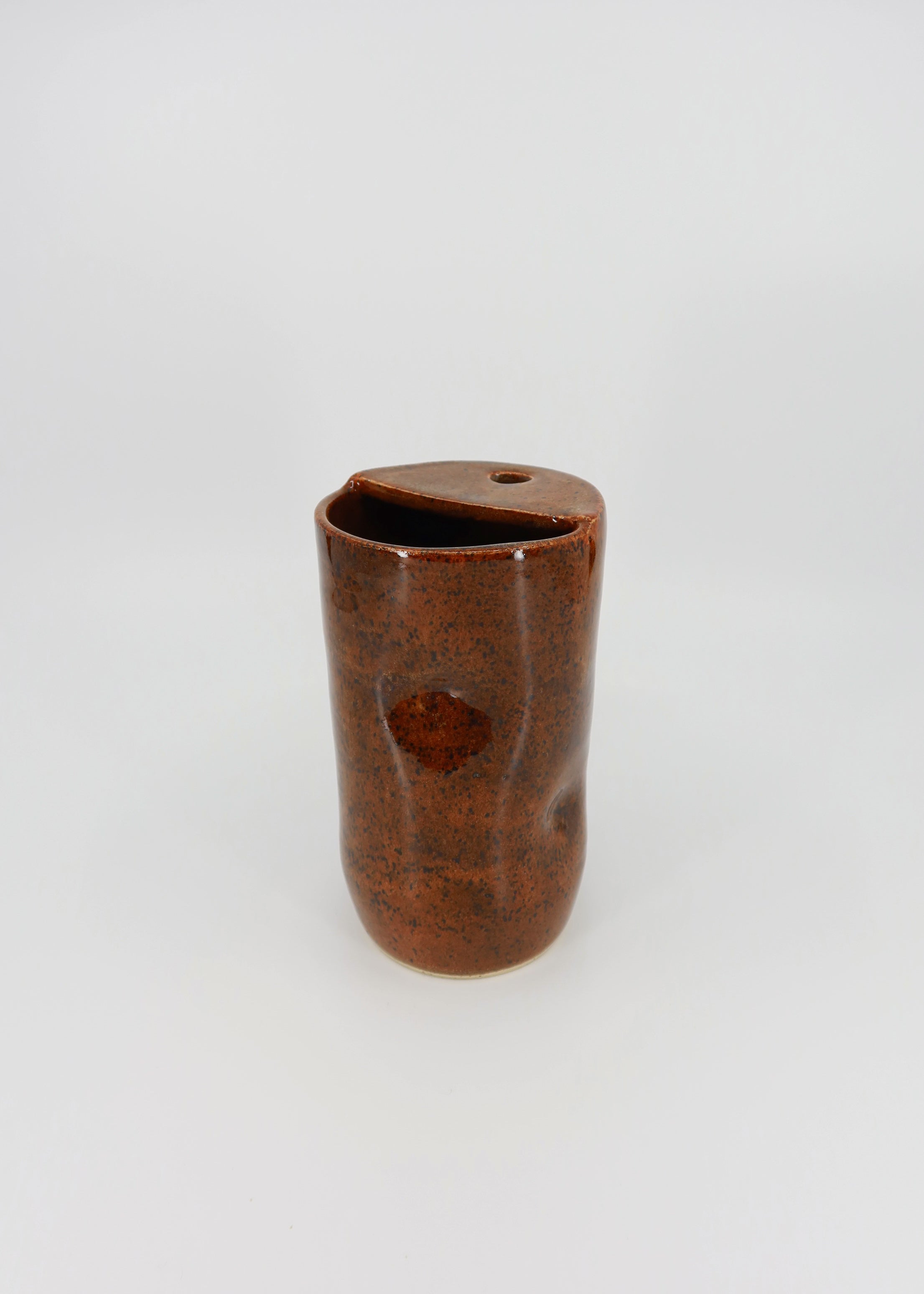 The Ceramic Pinch Travel Mug - Tortoise