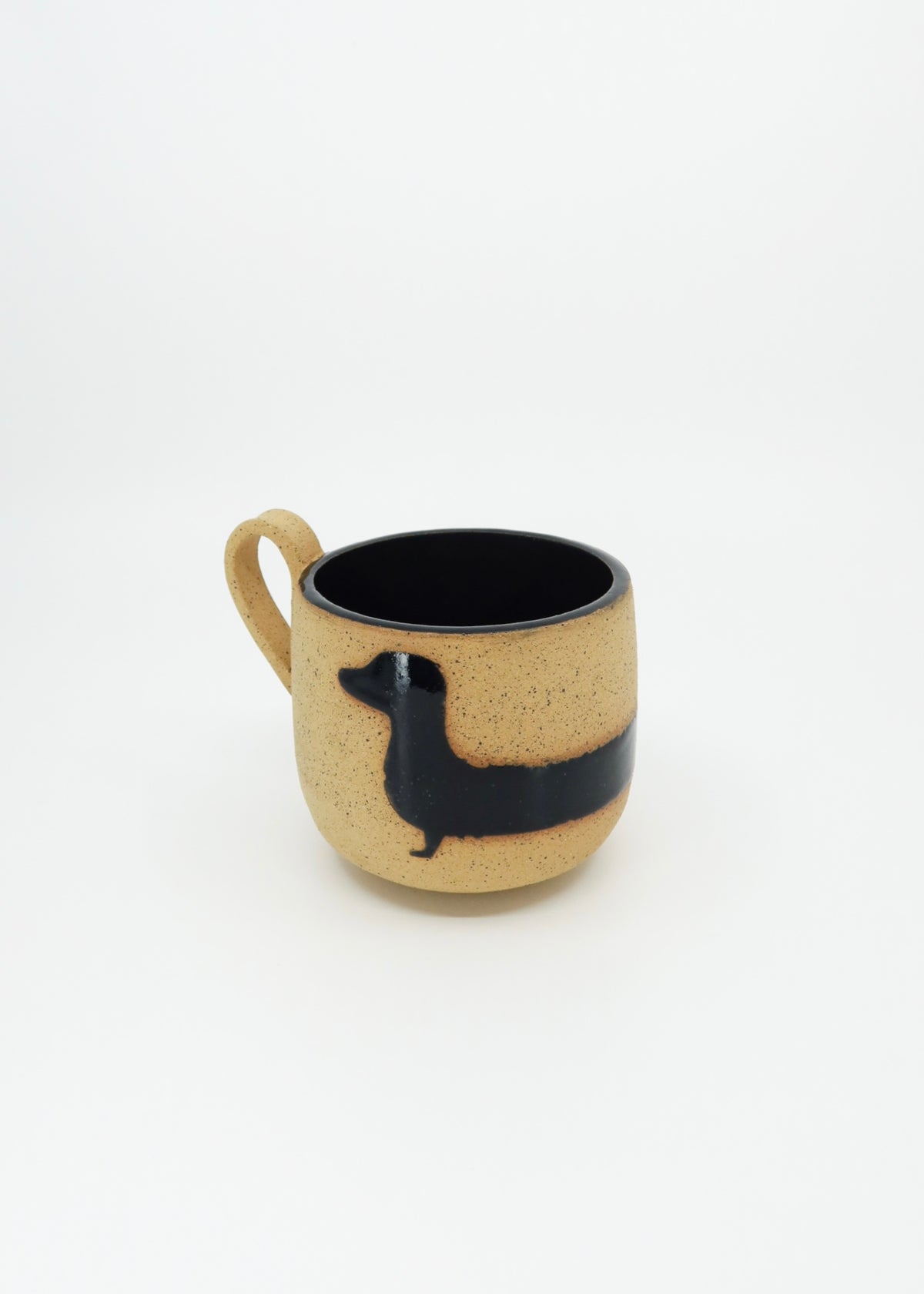 The Ceramic Kaia Mug - Onyx Doxie