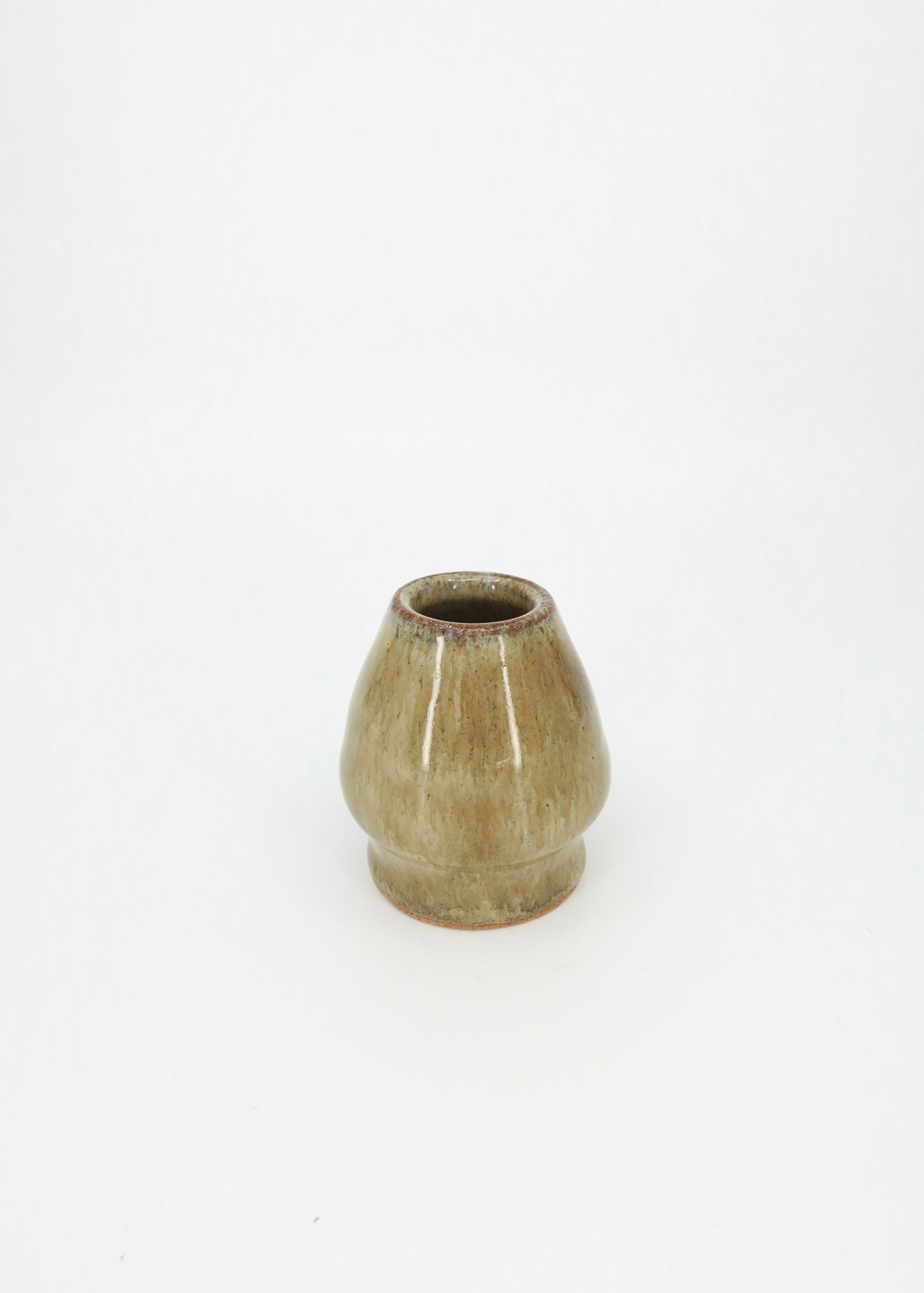 The Ceramic Matcha Whisk Holder - Moss
