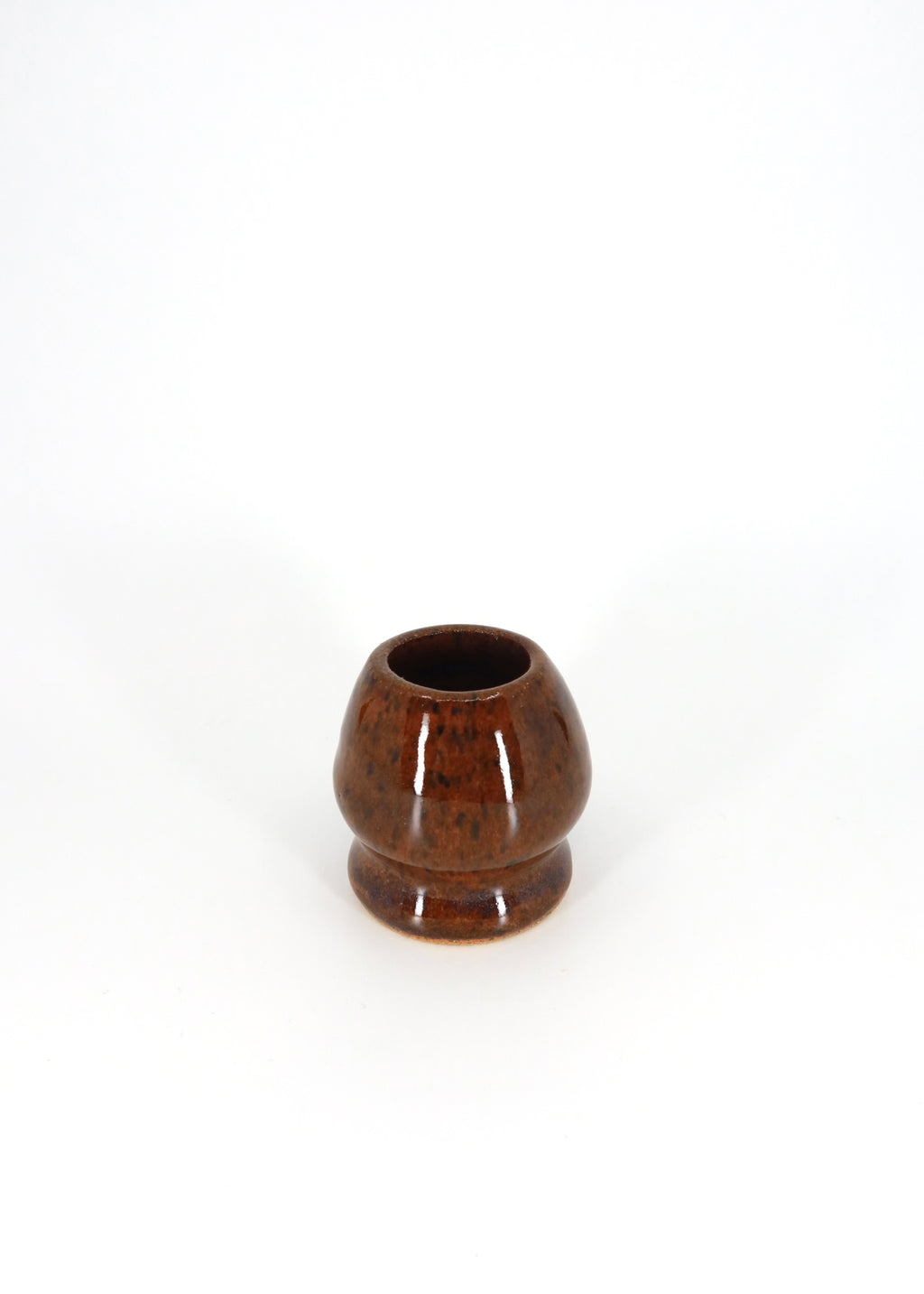 The Ceramic Matcha Whisk Holder - Espresso