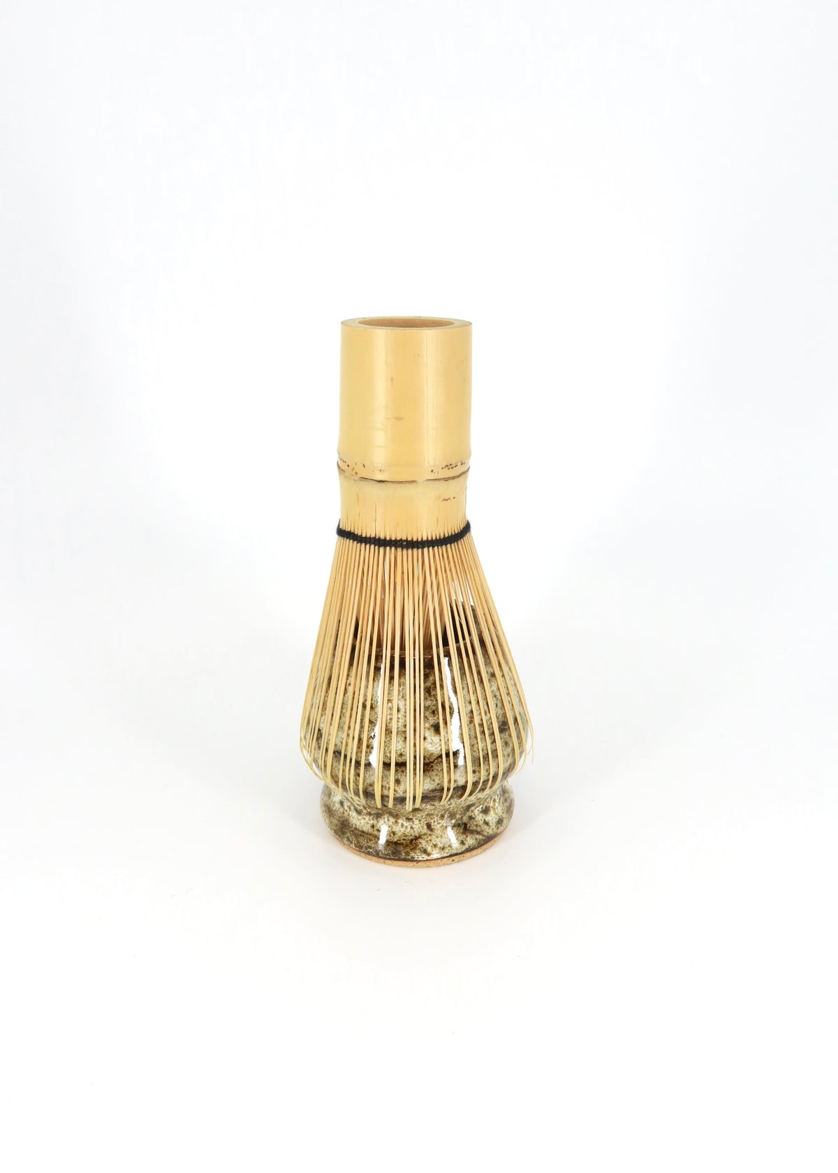 The Ceramic Matcha Whisk Holder - Sepia