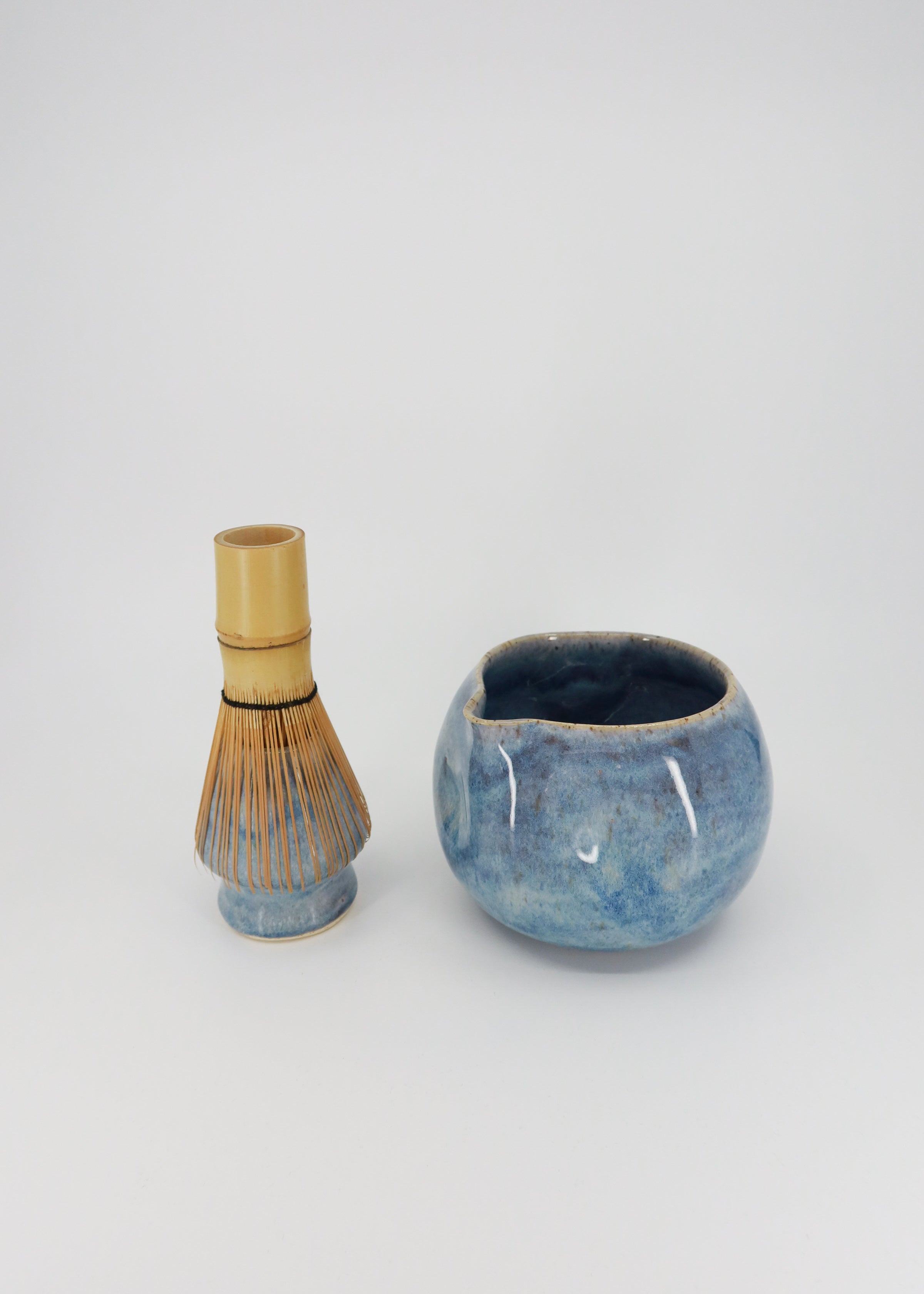 The Ceramic Matcha Whisk Holder - Sky
