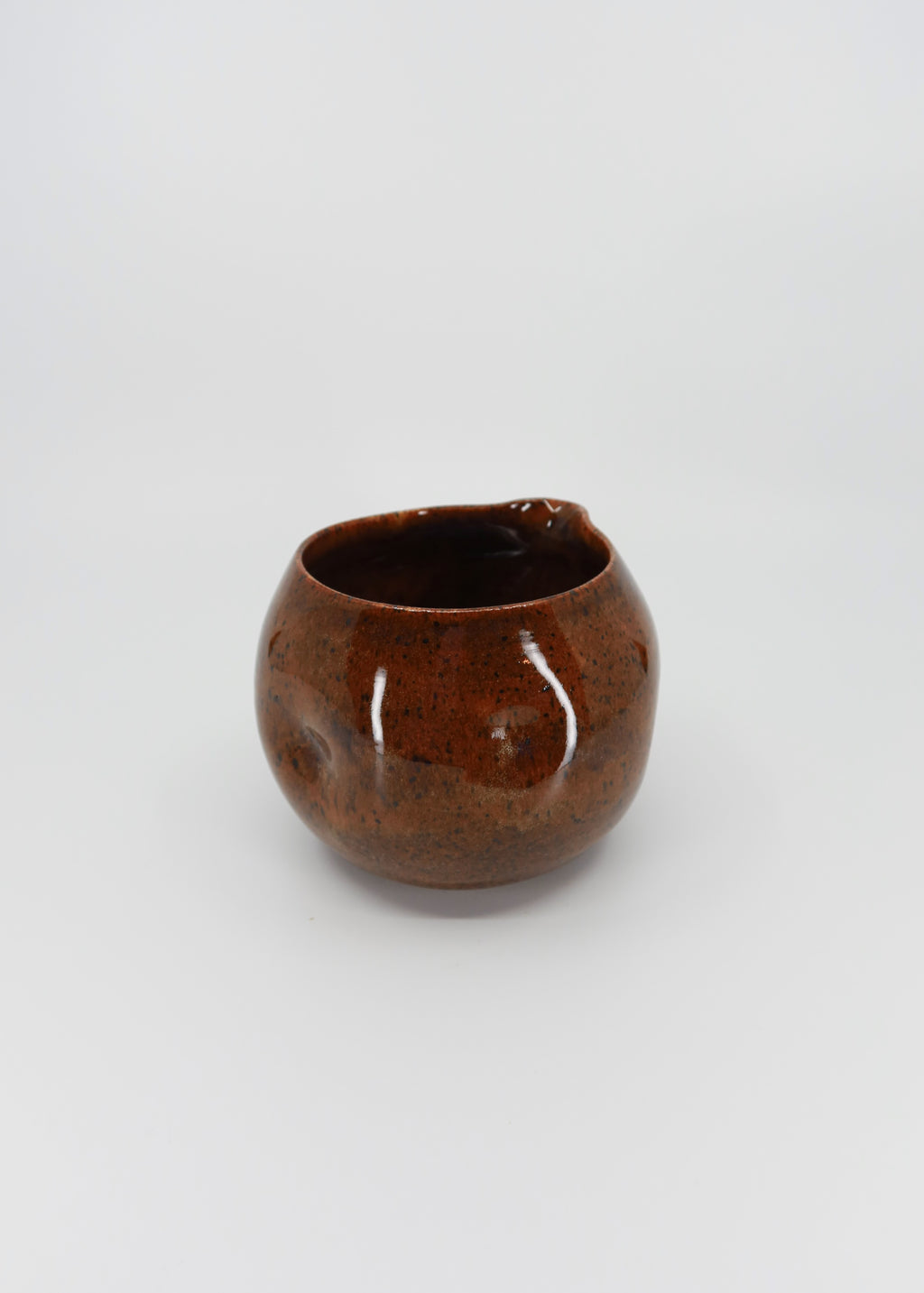 The Ceramic Pinch Matcha Bowl - Tortoise