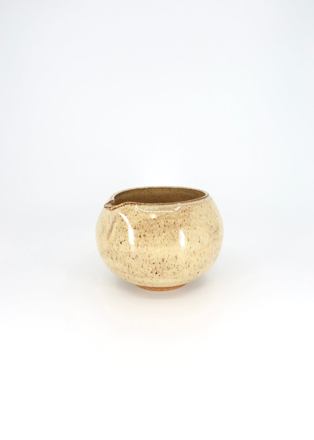 The Ceramic Matcha Bowl - Caramel