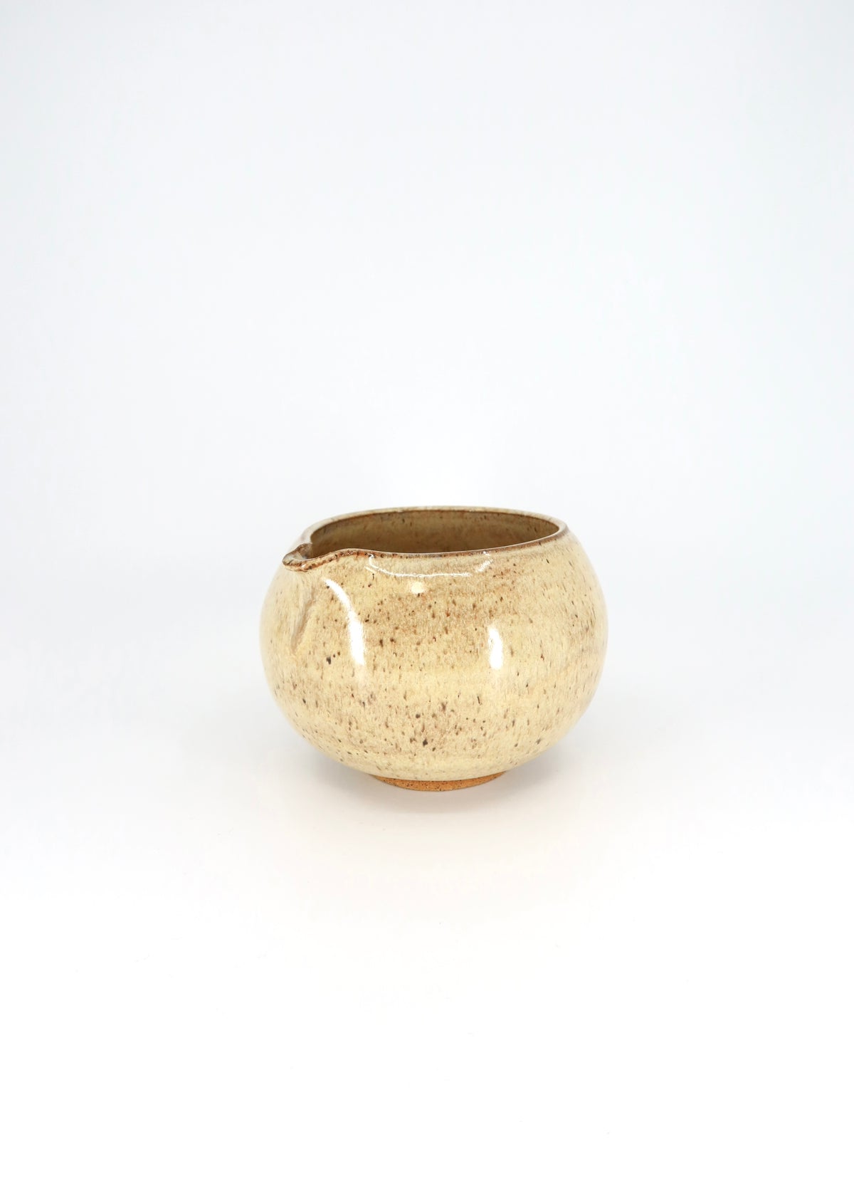 The Ceramic Matcha Bowl - Caramel