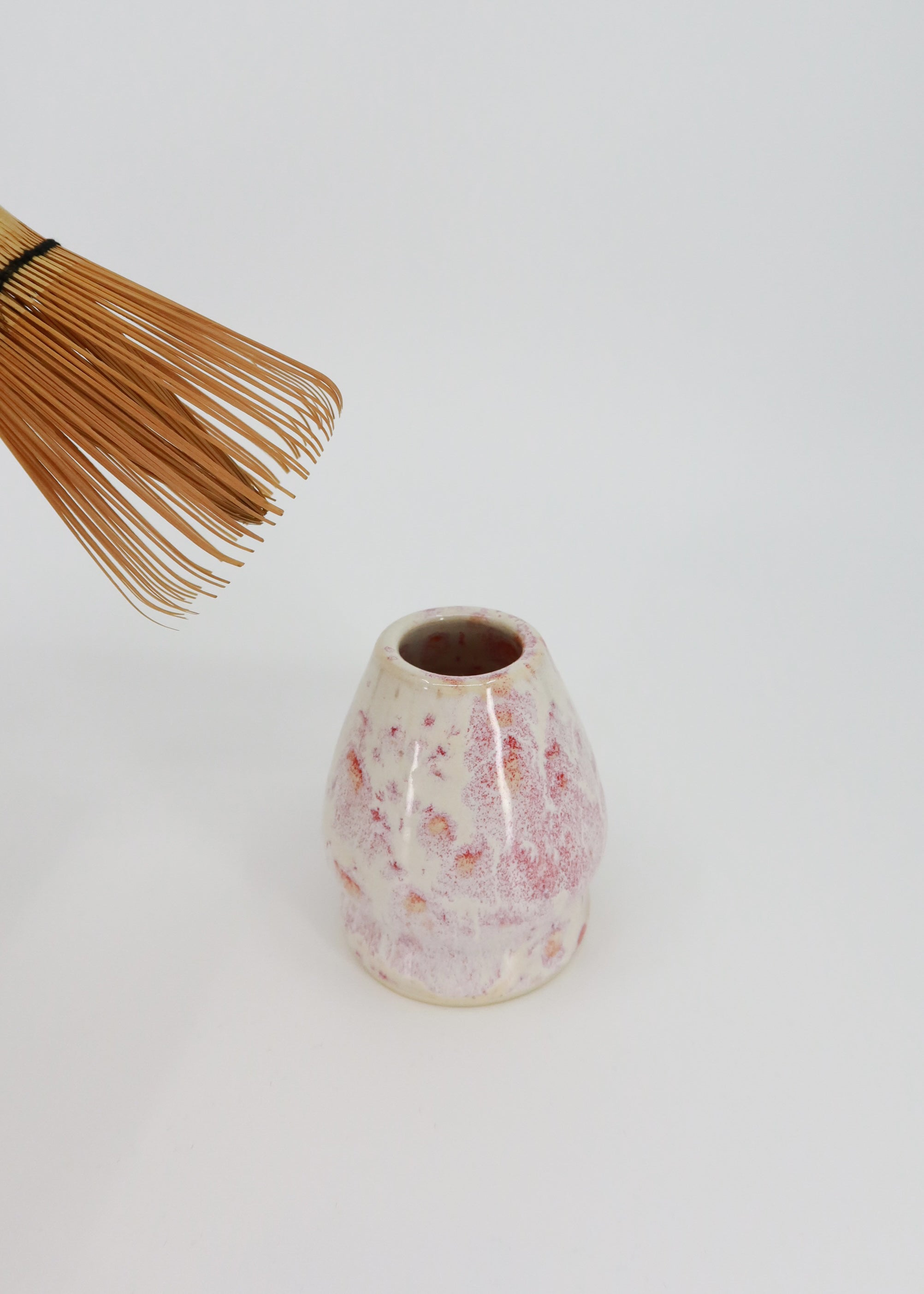 The Ceramic Matcha Whisk Holder - Blossom