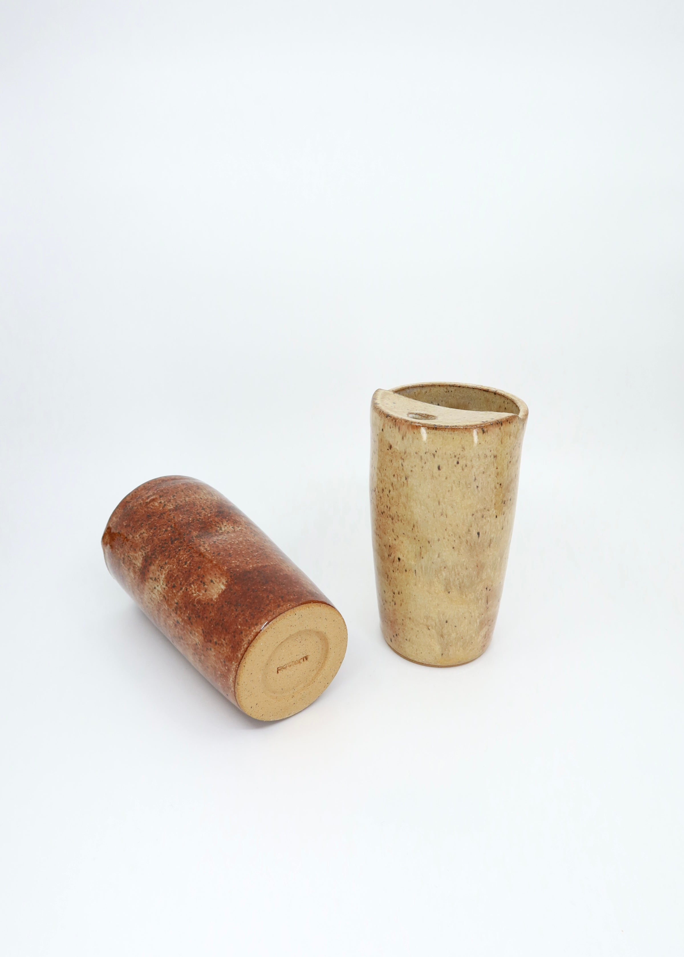 The Ceramic Travel Mug - Oak